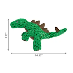 Kong Dynos Stegosaurus Verde Peluche para perros