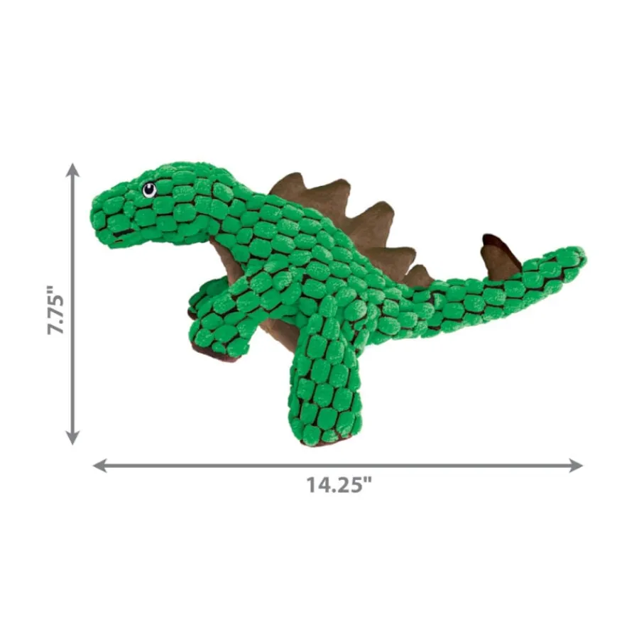 Kong Dynos Stegosaurus Verde Peluche para perros