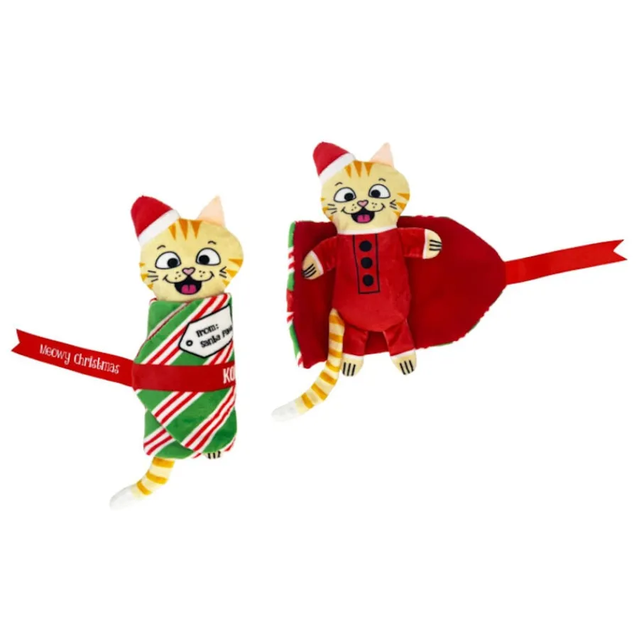 Kong Holiday Pull-A-Part Present juguete para gatos Sale