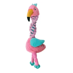 Kong Knots Twists Jirafa / Flamenco de peluche para perros Hot