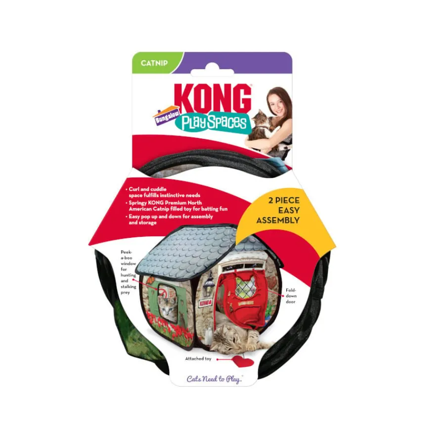Kong Play Spaces Bungalow Casa de juguete para gatos Online