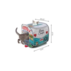 Kong Play Spaces Camper Casa de juguete para gatos Sale