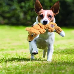Kong Scrunch Knots Ardilla de peluche para perros