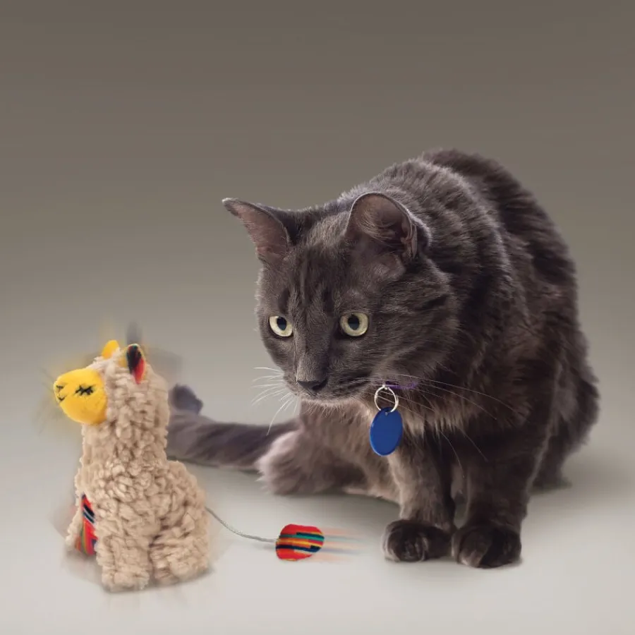 Kong Softies Buzzy Llama de peluche para gatos