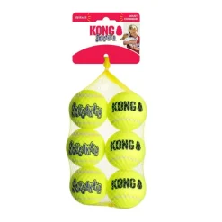 Kong SqueakAir Pelotas de Tennis para perros -Pack 6 Online