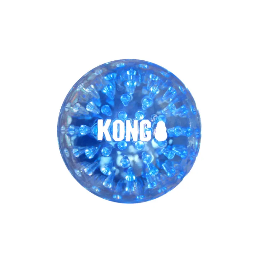 Kong Squeezz Geodz Pelota con Sonido para perros Hot