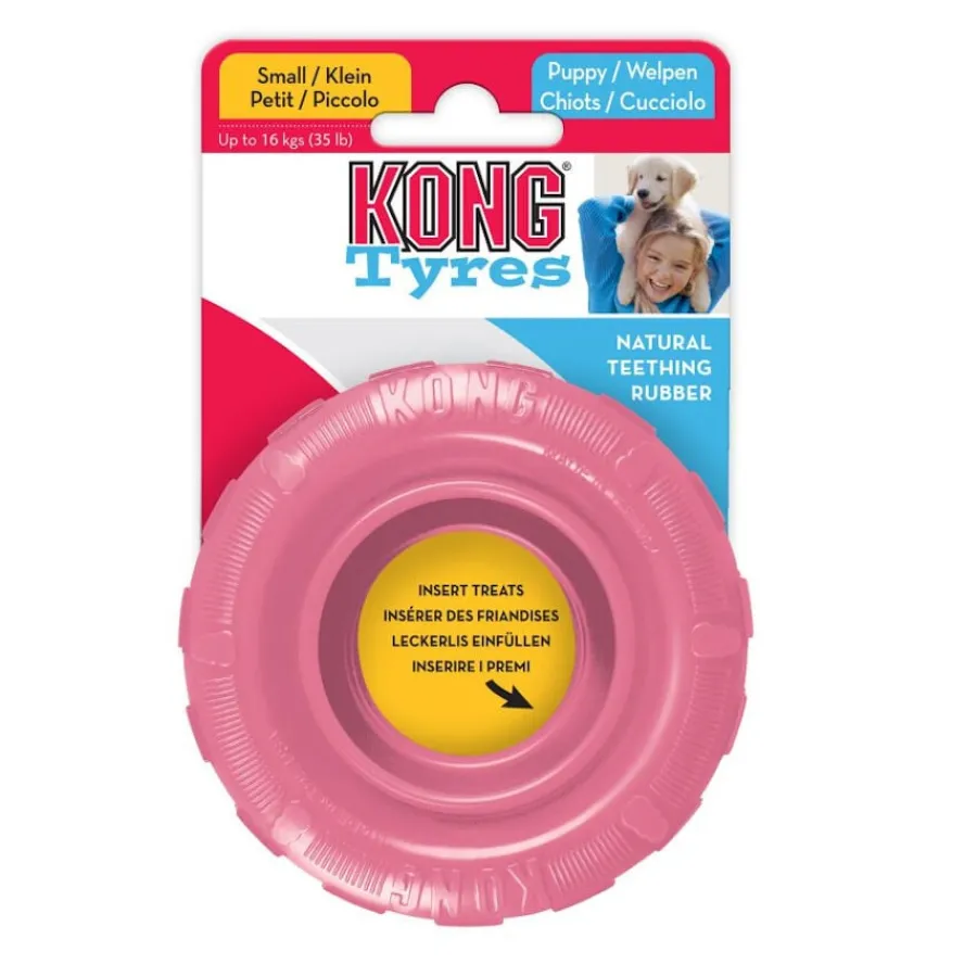 Kong Tires mordedor de goma para cachorros