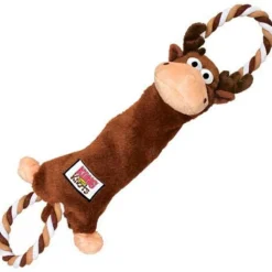 Kong Tugger Knots Alce de peluche para perros Clearance