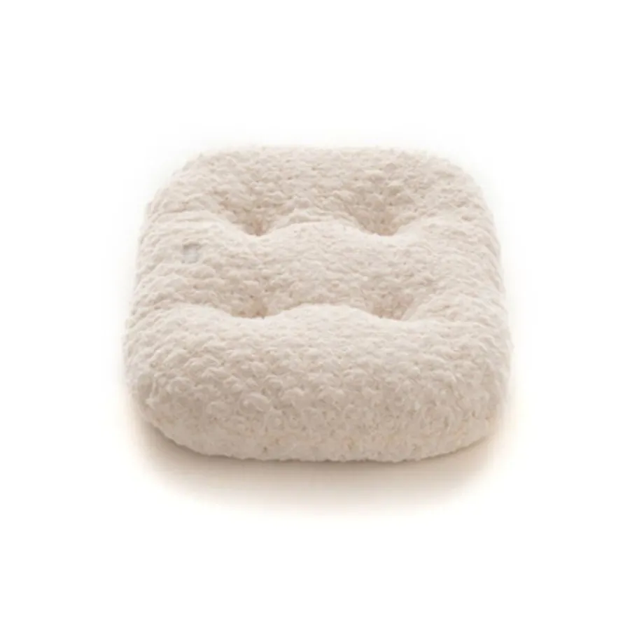 Leeby Almohadilla Blanca Suave para cachorros Best