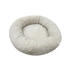Leeby cama borreguito beige para cachorros New