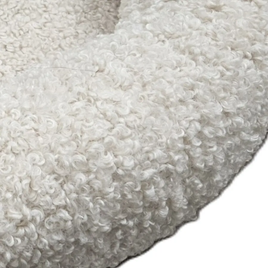 Leeby cama borreguito beige para cachorros New