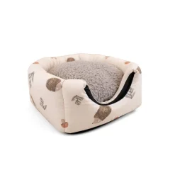 Leeby Cama Cueva Estampado de Erizos para gatos Best
