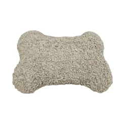 Leeby cama de hueso marrón para perros Clearance
