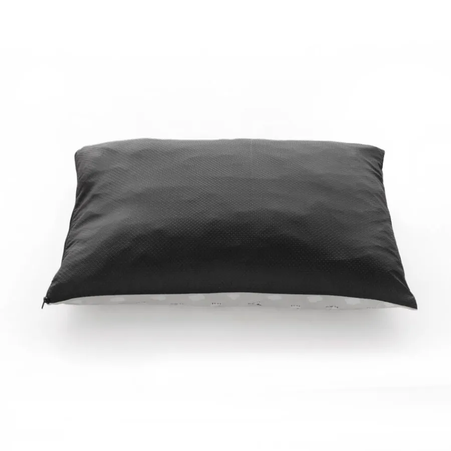 Leeby Cama gris con ovejitas desenfundable para cachorros Sale