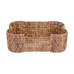 Leeby cama hueso de mimbre marrón para perros Best