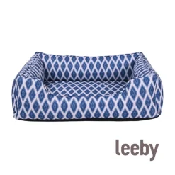 Leeby cama impermeable azul para perros Clearance