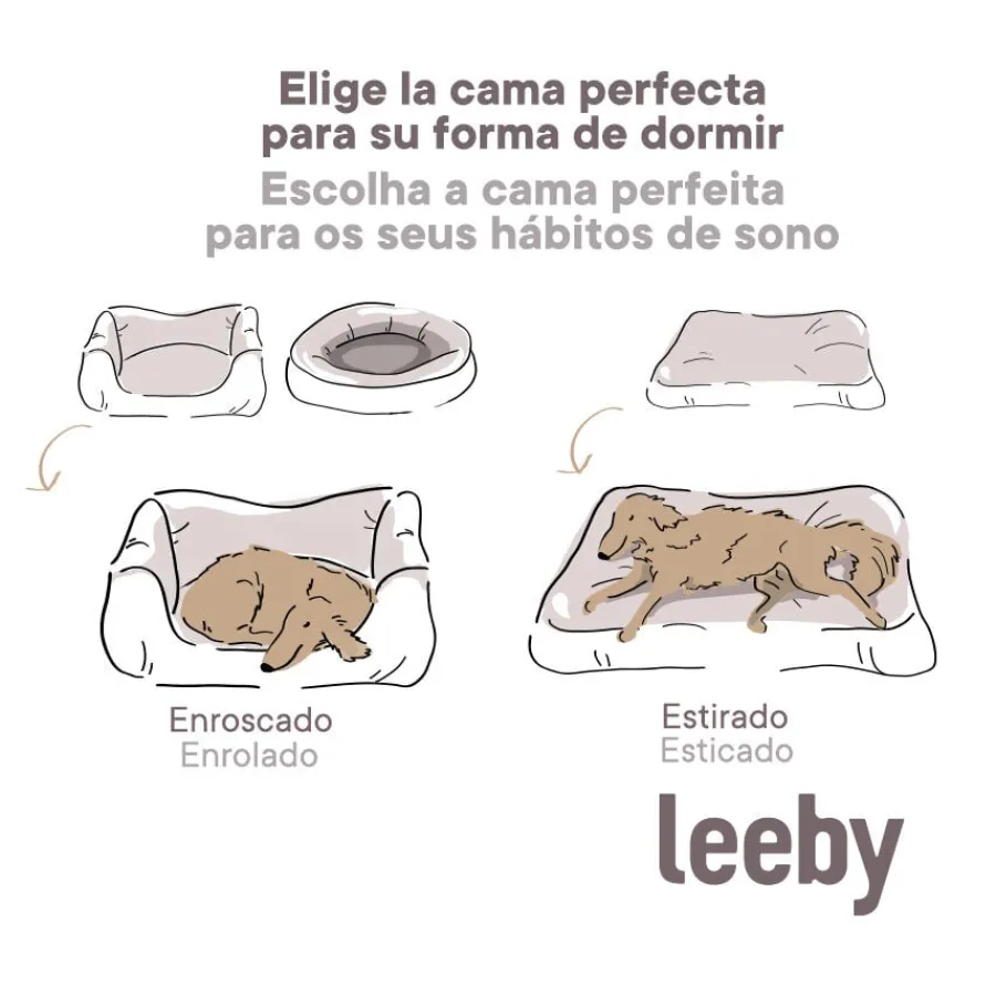 Leeby cama impermeable azul para perros Clearance
