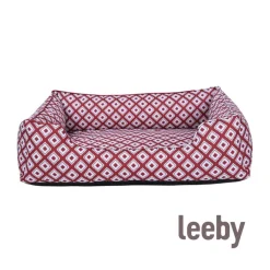 Leeby cama impermeable roja para perros Outlet