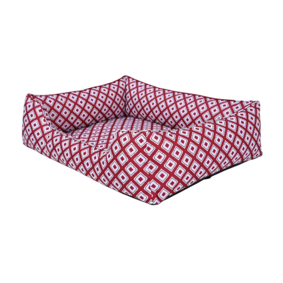 Leeby cama impermeable roja para perros Outlet