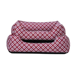Leeby cama impermeable roja para perros Outlet