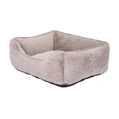 Leeby cama suave gris oscuro para perros Sale