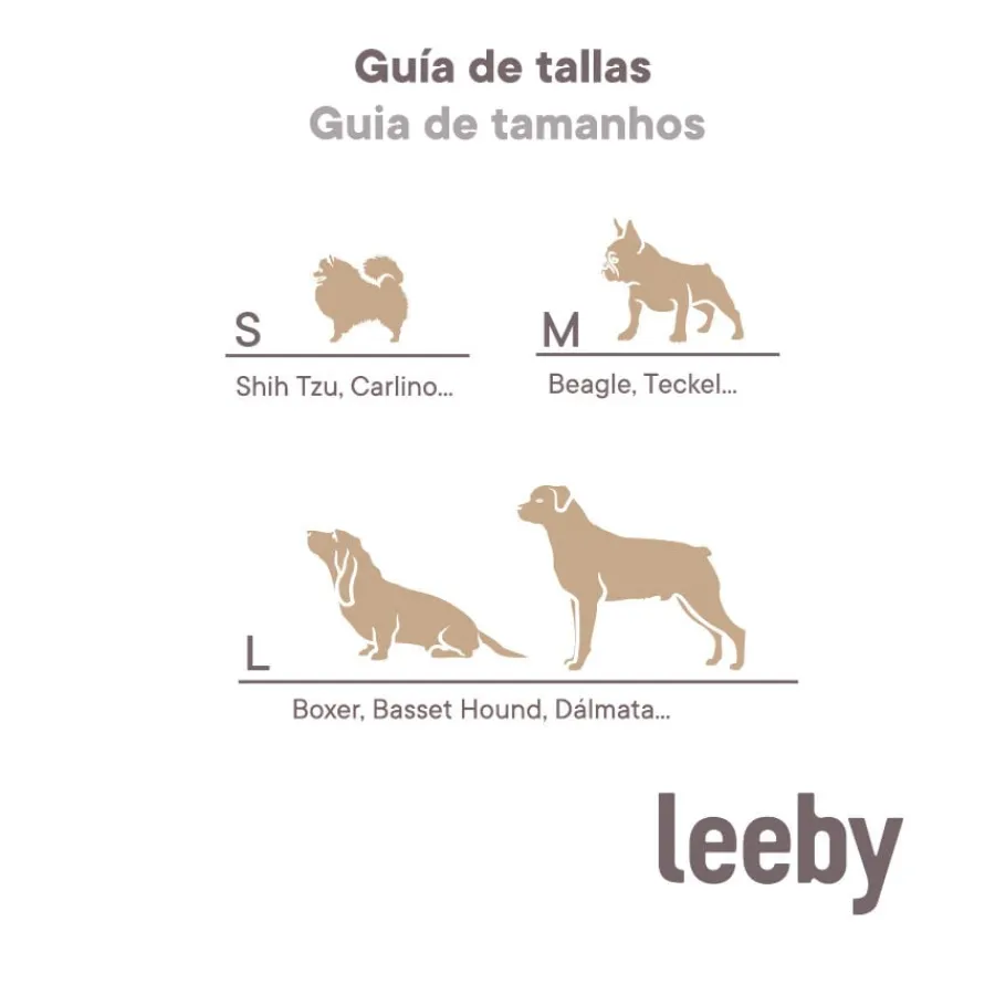 Leeby cama suave leopardo print para perros