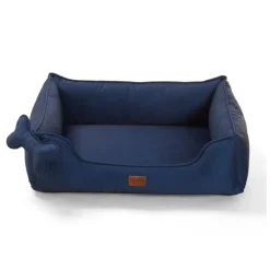 Leeby cama viscoelástica azul para perros Outlet