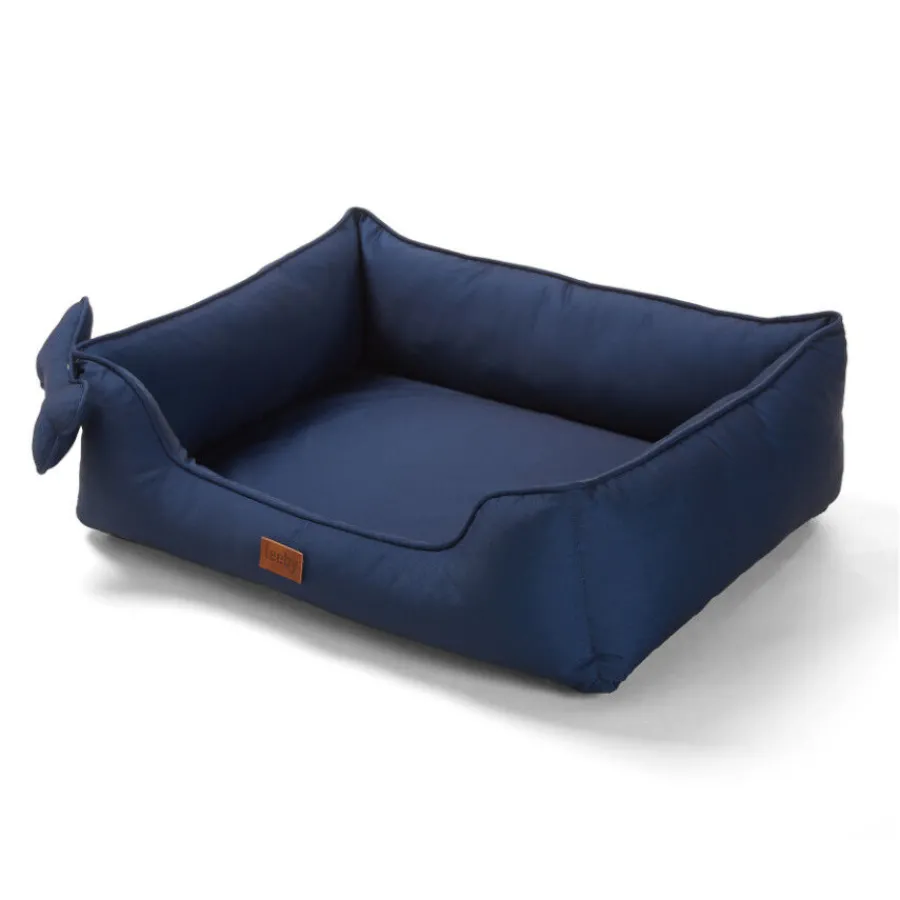Leeby cama viscoelástica azul para perros Outlet