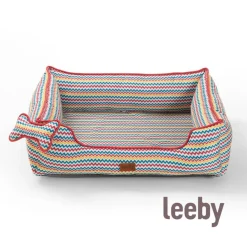Leeby cama viscoelástica colorida para perros Hot