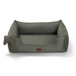 Leeby cama viscoelástica caqui para perros Best
