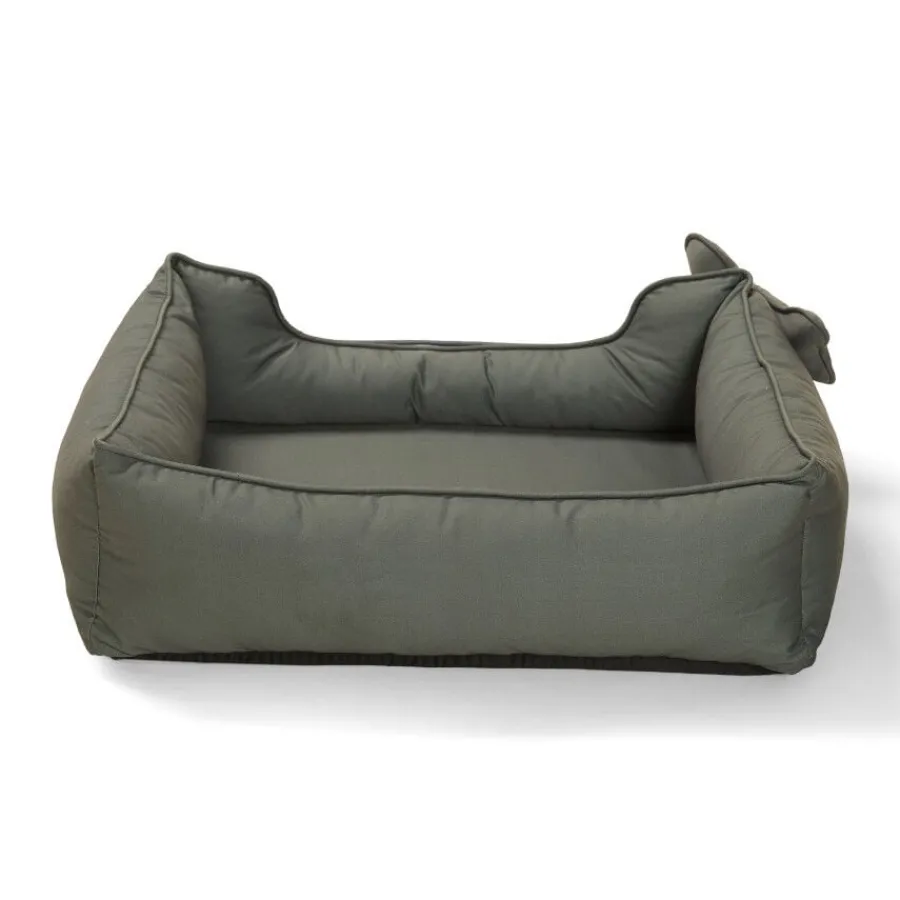 Leeby cama viscoelástica caqui para perros Best