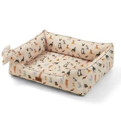 Leeby cama viscoelástica estampado perros para perros Discount