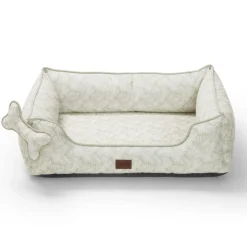 Leeby cama viscoelástica estampado botanic para perros