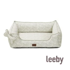 Leeby cama viscoelástica estampado botanic para perros