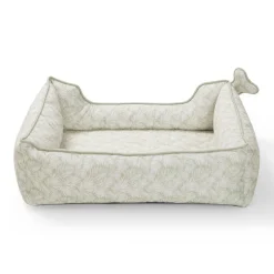 Leeby cama viscoelástica estampado botanic para perros