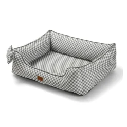 Leeby cama viscoelástica vichy para perros Outlet