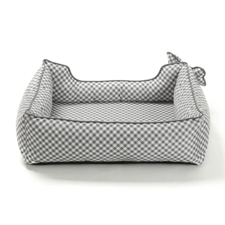 Leeby cama viscoelástica vichy para perros Outlet