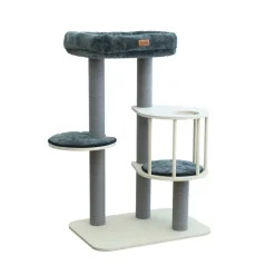 Leeby Cloud Collection torre rascador con cama para gatos Outlet