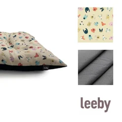Leeby Cojín Acolchado Beige con Comics para perros Online