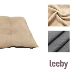 Leeby Cojín Acolchado Beige para perros Sale