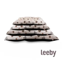 Leeby Cojín Acolchado Blanco con Erizos para perros Hot