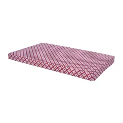 Leeby colchón impermeable rojo para perros New