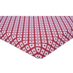 Leeby colchón impermeable rojo para perros New