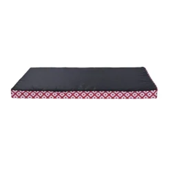 Leeby colchón impermeable rojo para perros New