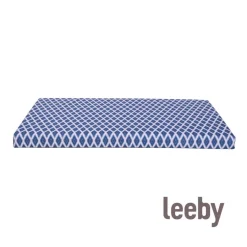 Leeby colchón impermeable azul para perros New
