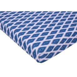 Leeby colchón impermeable azul para perros New