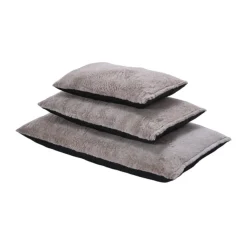 Leeby colchón suave beige para perros Clearance