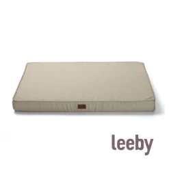 Leeby colchón viscoelástico gris para perros Clearance