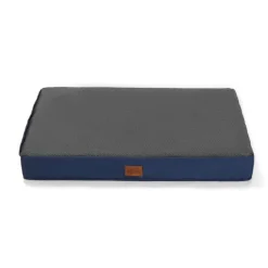 Leeby colchón viscoelástico azul para perros Discount
