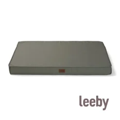 Leeby colchón viscoelástico caqui para perros New